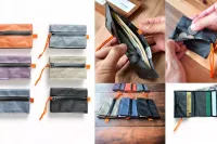 軽量・耐久性を備え使い心地に優れた完璧な登山向け財布『山旅 ダイニーマ製3つ折り軽量ウォレット』