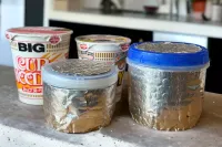 日帰り登山のランチに大人気のカップラーメンのおすすめの持ち歩き方と食べ方〜寒い山でも熱々のラーメンを食べよう！