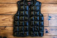 体幹の保温に優れたダウンベスト『ウエスタンマウンテニアリング フラッシュベスト』:ダウンの質と軽さに驚く