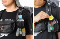 登山の小物を収納しておくのに便利な山旅ダイニーマショルダーポケット