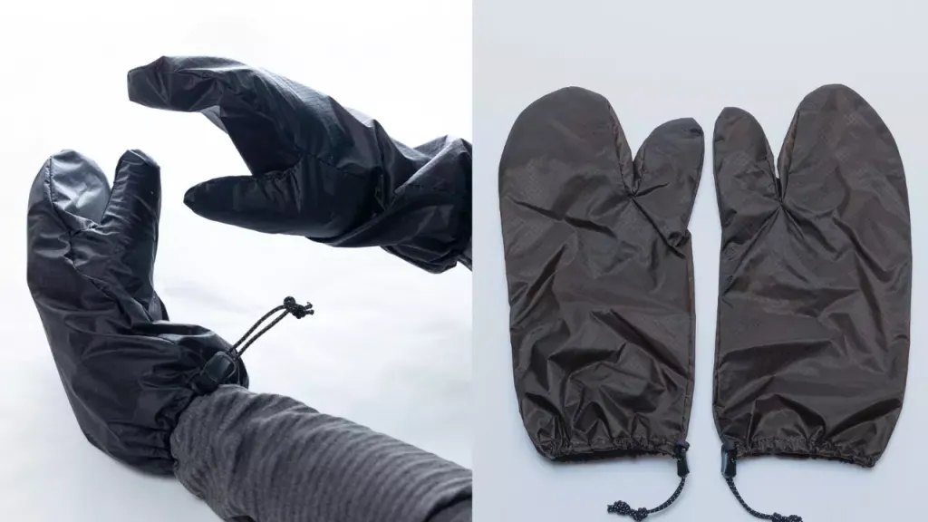 最強にして最高の登山用ミトン「山旅防風ミトン」|軽量でコンパクト!さらに耐久性・防風性に優れ、スマホ操作も可能なアイテム