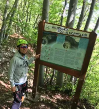 フランスで空中散歩Via ferrata（ヴィア・フェラータ）に挑戦