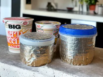 日帰り登山のランチに大人気のカップラーメンのおすすめの持ち歩き方と食べ方〜寒い山でも熱々のラーメンを食べよう！